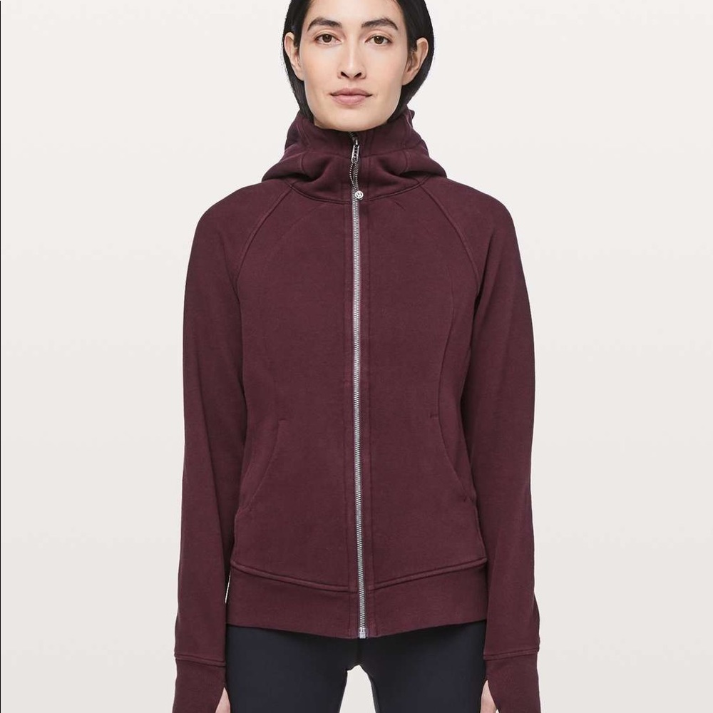 Lululemon scuba hoodie 4 Bordeaux
